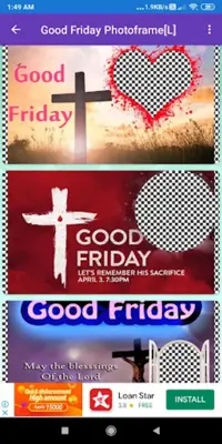 Happy Good Friday Greetings,Quotes,Animated GIF android App screenshot 5